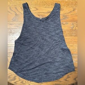 lululemon athletica -Women's Dark Heather Gray Scoop Tank